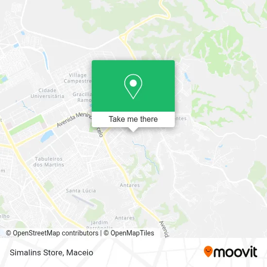 Simalins Store map