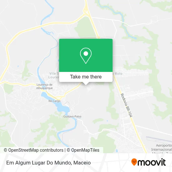 Em Algum Lugar Do Mundo map
