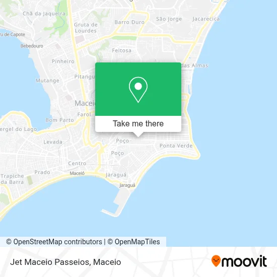 Jet Maceio Passeios map