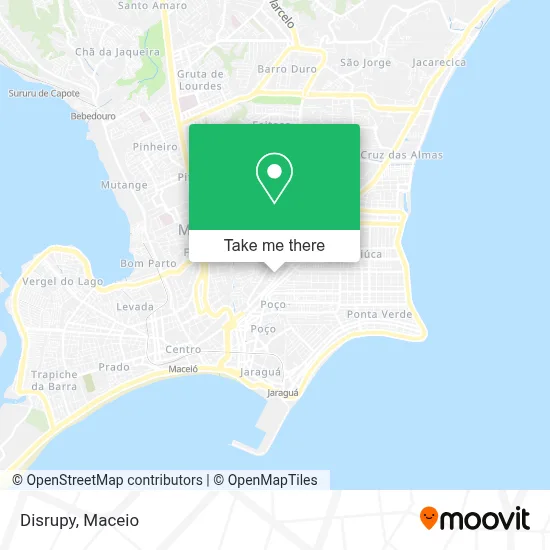 Disrupy map