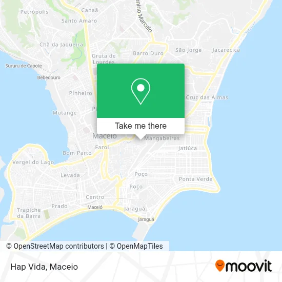 Hap Vida map