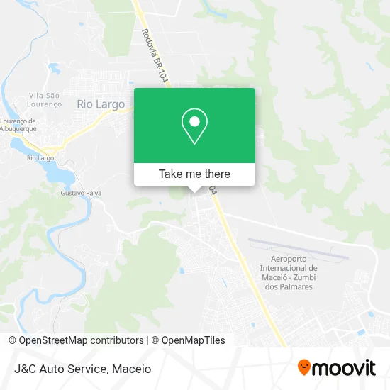 J&C Auto Service map