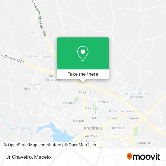 Jr Chaveiro map