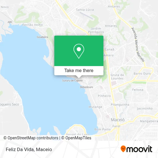 Feliz Da Vida map