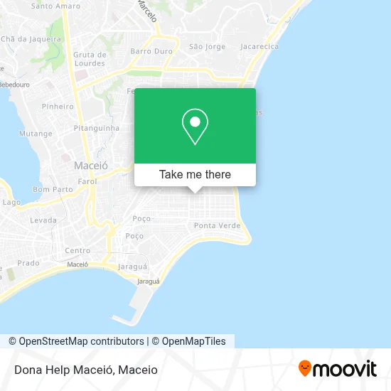 Dona Help Maceió map
