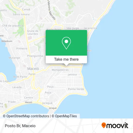 Posto Br map