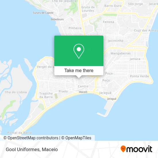 Gool Uniformes map