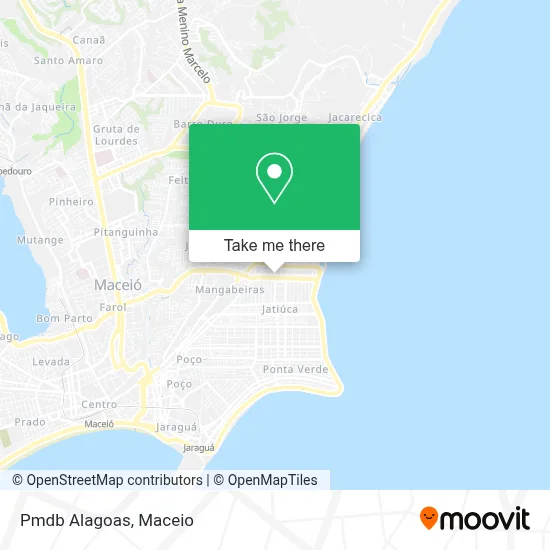Pmdb Alagoas map