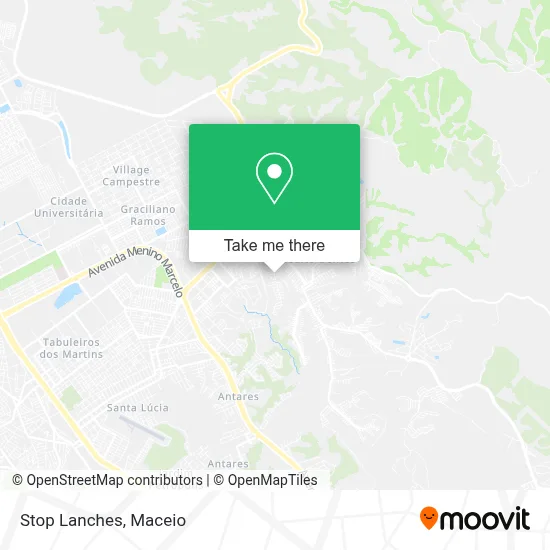 Stop Lanches map
