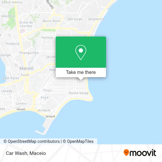Car Wash map