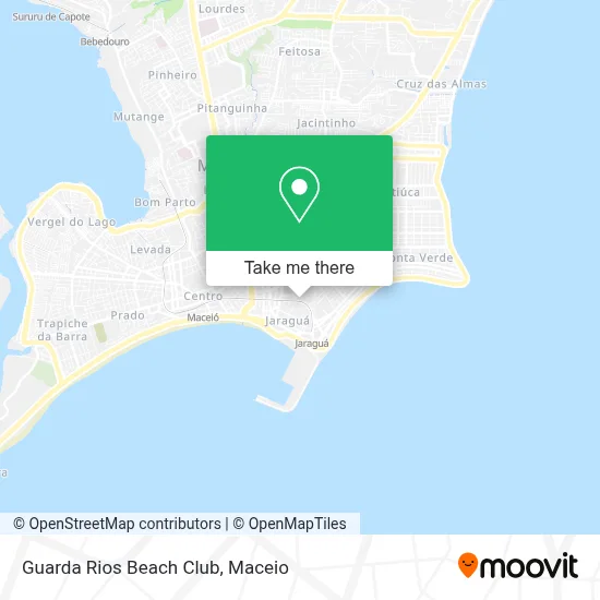 Guarda Rios Beach Club map