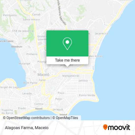 Alagoas Farma map