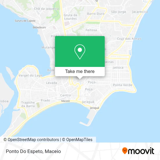 Ponto Do Espeto map