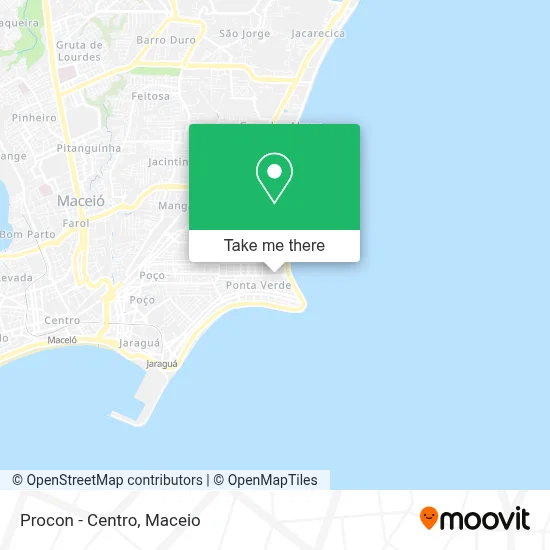 Procon - Centro map
