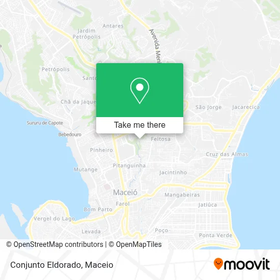 Conjunto Eldorado map
