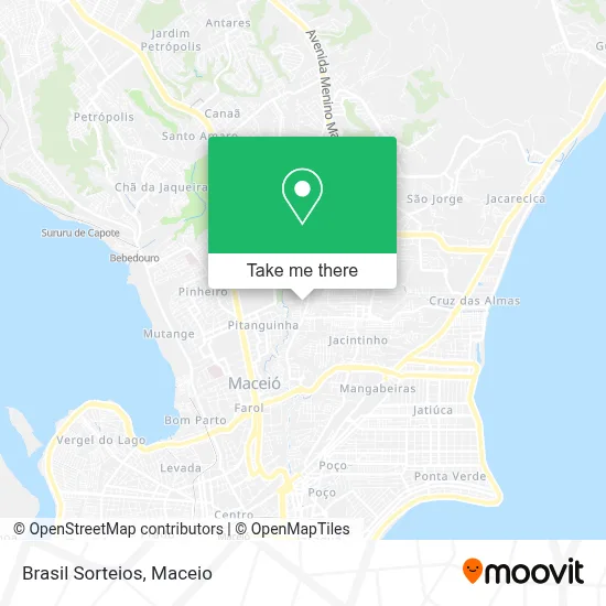 Brasil Sorteios map