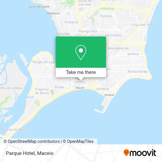 Parque Hotel map