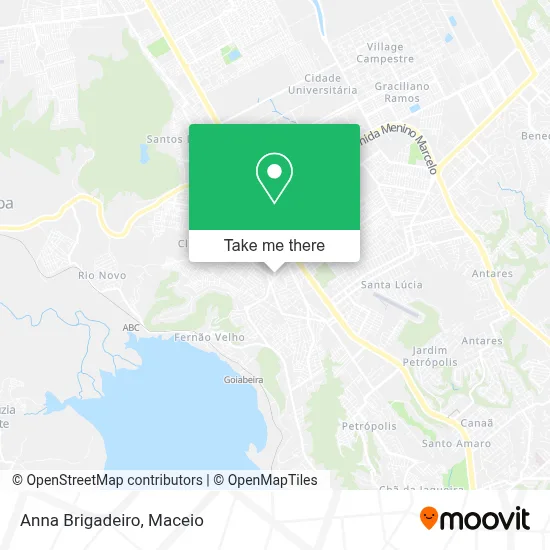 Anna Brigadeiro map