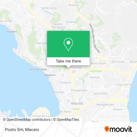 Posto Sm map