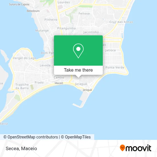 Secea map