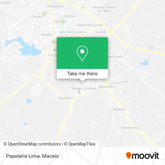 Papelaria Lima map