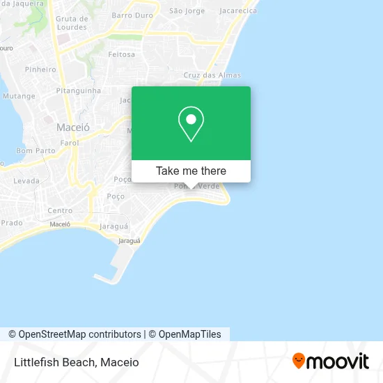 Littlefish Beach map