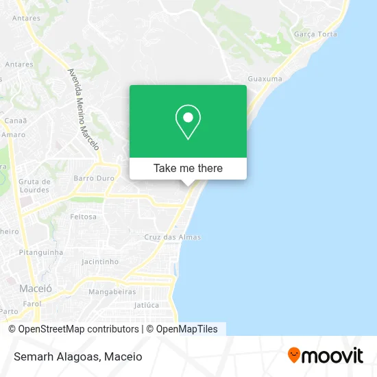 Semarh Alagoas map