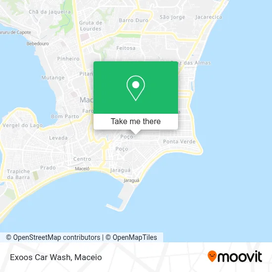 Exoos Car Wash map