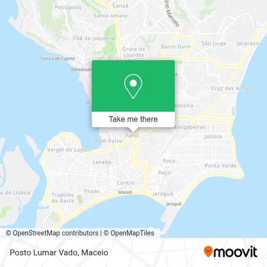 Posto Lumar Vado map