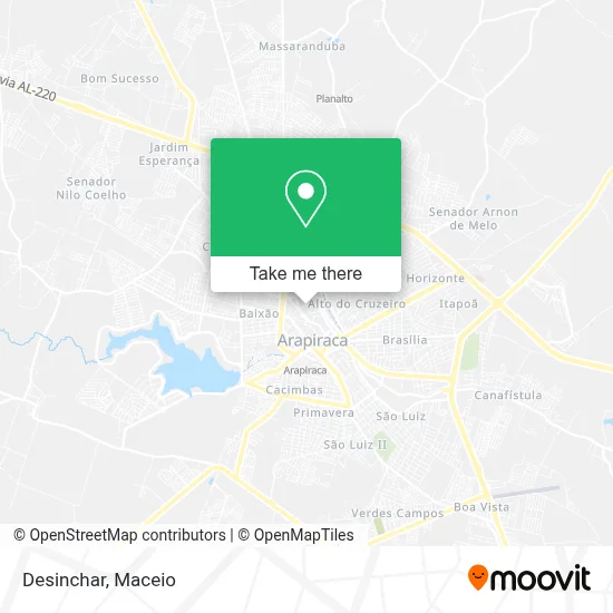 Desinchar map
