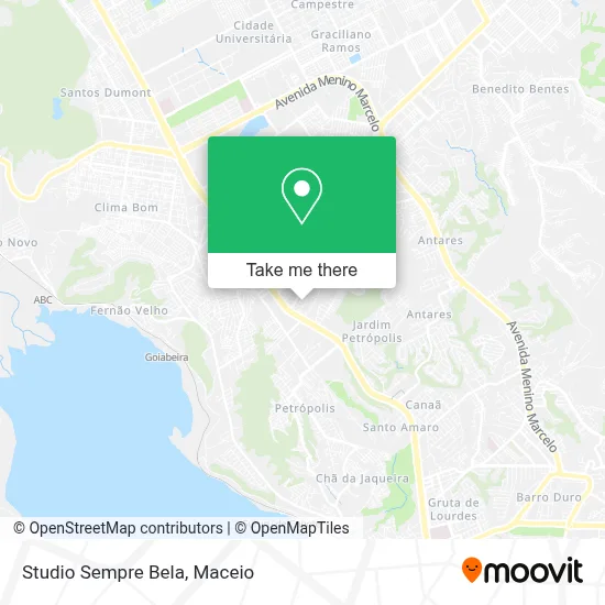 Studio Sempre Bela map