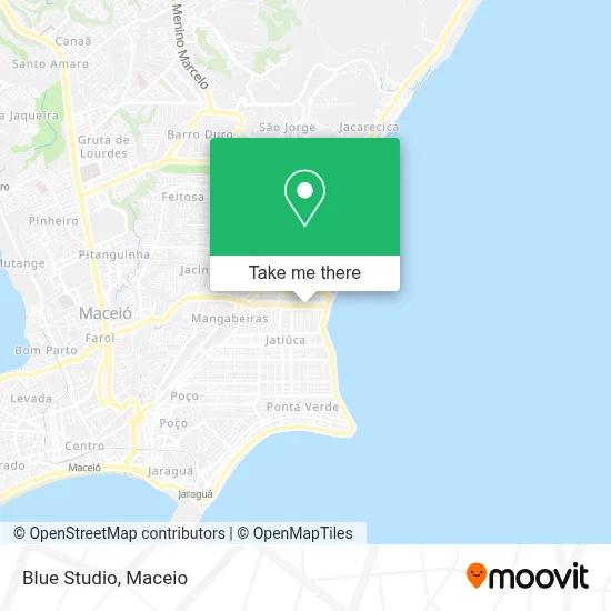 Studio Blue map