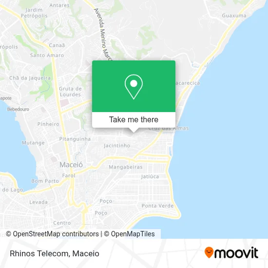 Rhinos Telecom map