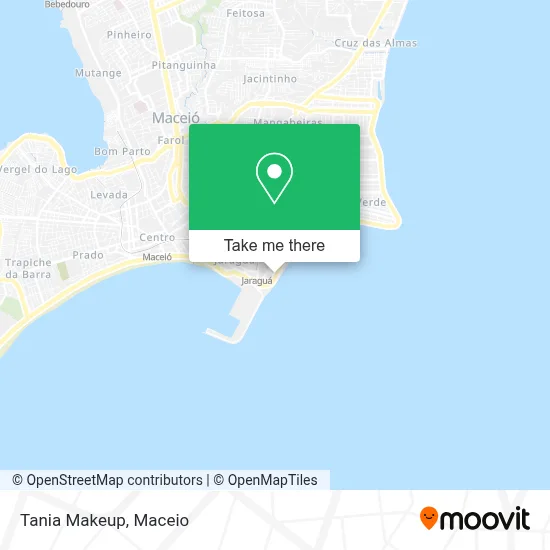 Tania Makeup map