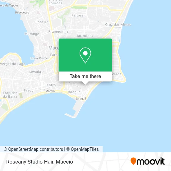 Roseany Studio Hair map