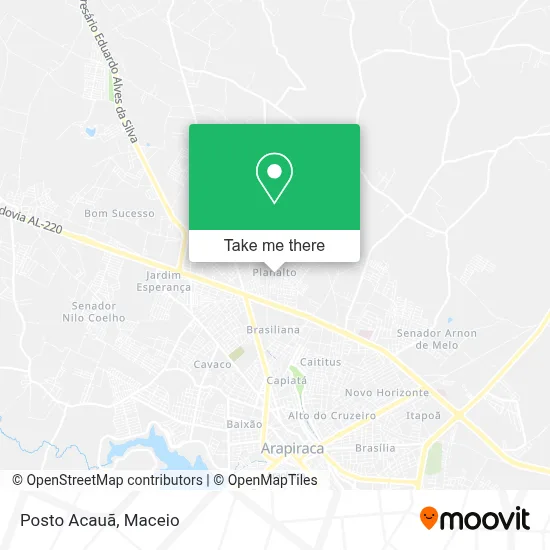 Posto Acauã map
