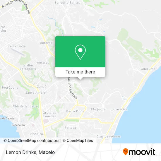 Lemon Drinks map