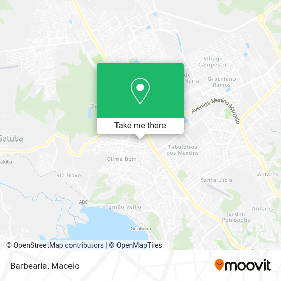 Barbearia map