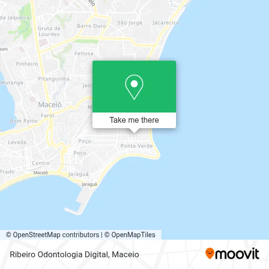 Ribeiro Odontologia Digital map