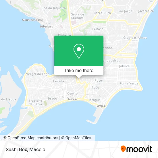 Sushi Box map