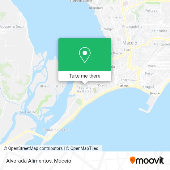 Alvorada Alimentos map