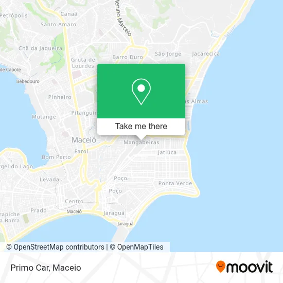 Primo Car map