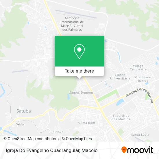 Igreja Do Evangelho Quadrangular map