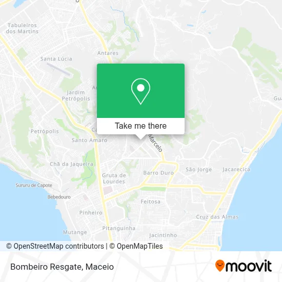 Bombeiro Resgate map