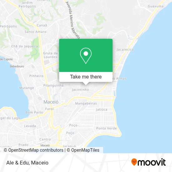 Ale & Edu map