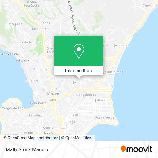 Mally Store map