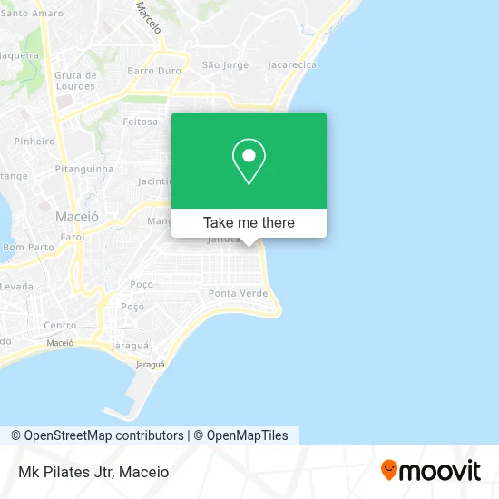 Mk Pilates Jtr map