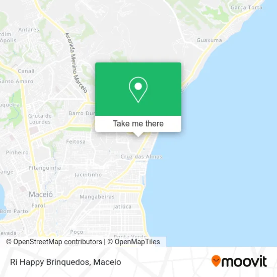 Ri Happy Brinquedos map