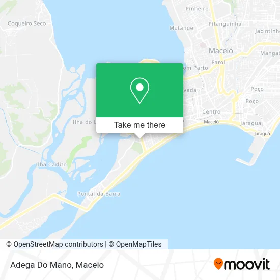 Adega Do Mano map
