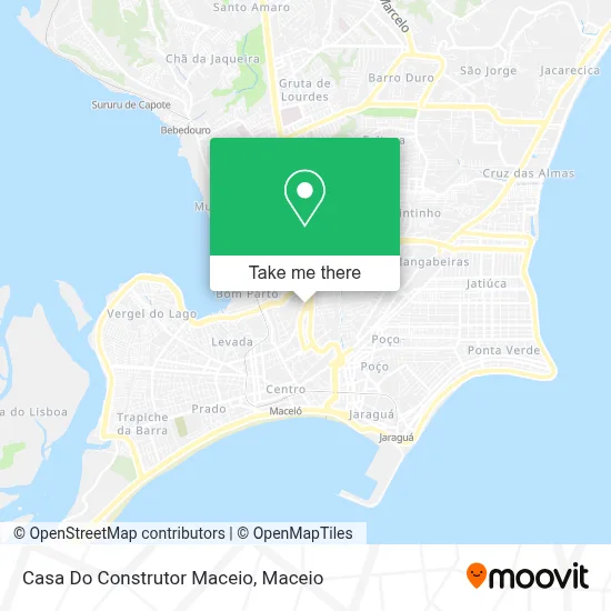 Casa Do Construtor Maceio map